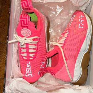 Versace Chain Reaction Pink Sneakers